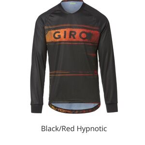 GIRO MEN'S ROUST‎ Long Sleeve Cycling JERSEY SIZE M MSRP $90